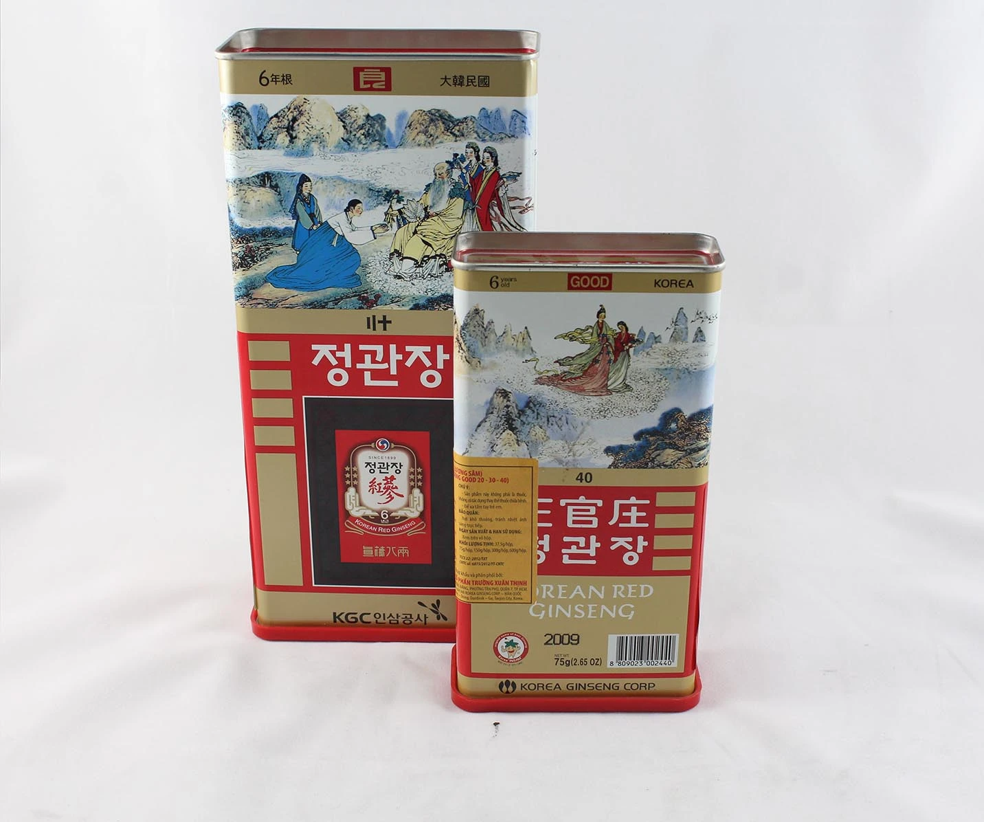 Công dụng sâm củ khô Hàn Quốc hộp thiếc