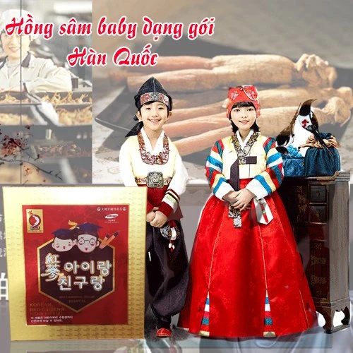 Nhân sâm Hàn Quốc có tốt cho trẻ nhỏ