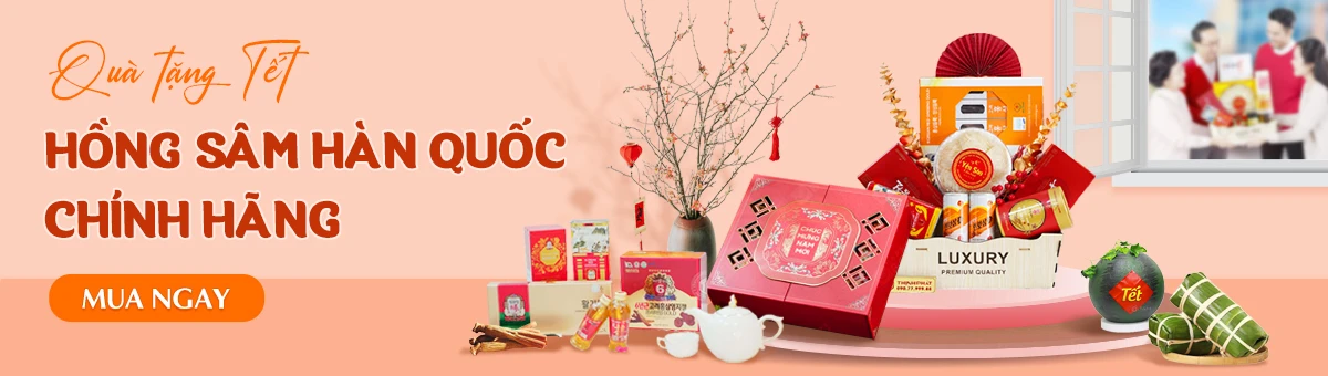 Quà Tặng Tết Hồng Sâm Hàn Quốc Chính Hãng
