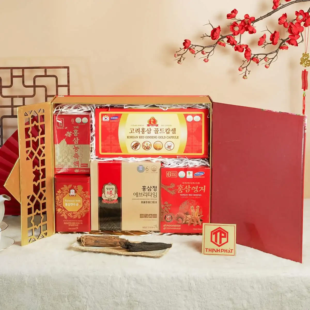 Hộp Quà Xuân Trường Thọ - Set 34 - Quà tặng tết 2026