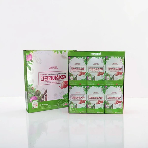 Nước bổ gan mát gan chính hãng KGS Hàn Quốc hộp 30 gói x 70ml