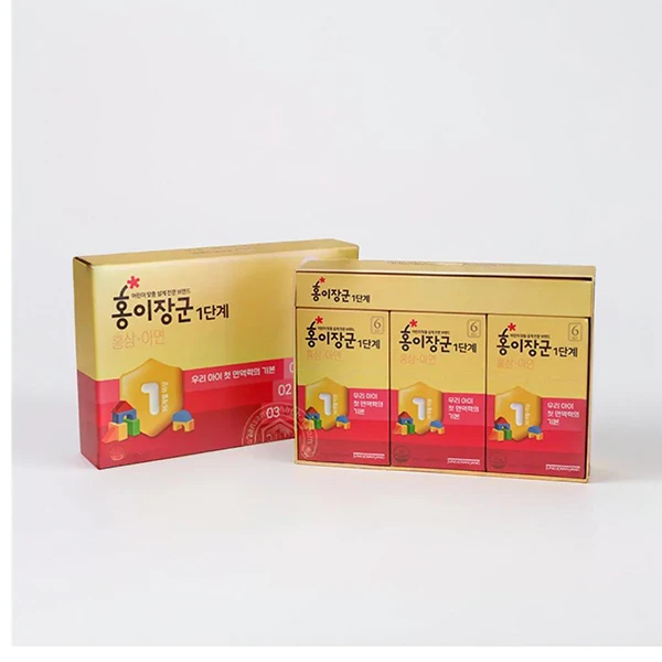 Nước hồng sâm Baby cao cấp cho trẻ em 3 - 4 tuổi Sâm Chính phủ KGC Jung Kwan Jang hộp 30 gói x 15ml