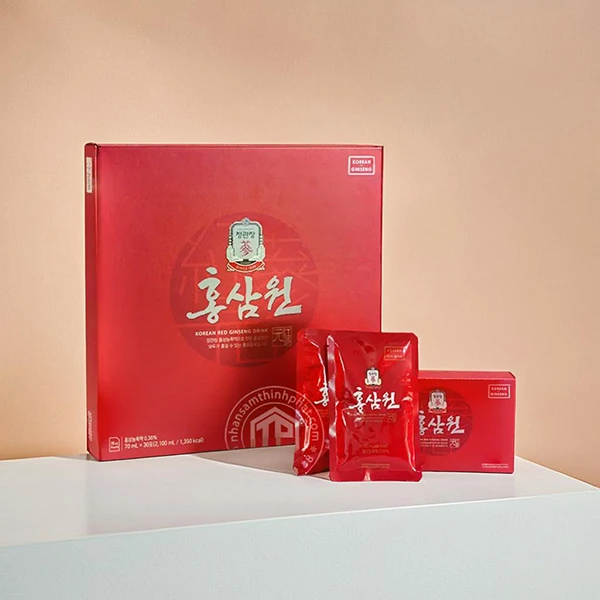 Nước hồng sâm Won KGC sâm Chính phủ Hàn Quốc Jung Kwan Jang hộp 30 gói