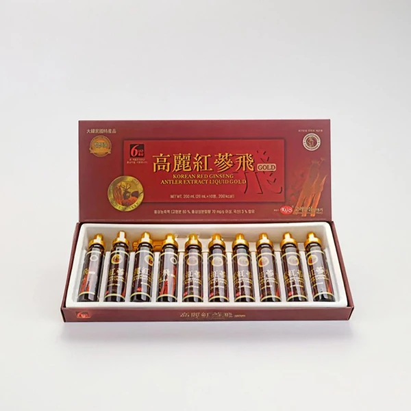 Tinh chất hồng sâm nhung hươu hộp 10 ống Chính hãng Hàn Quốc
