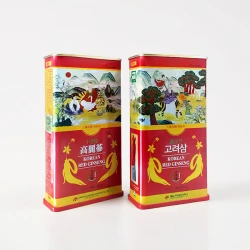 Hồng sâm củ khô 6 năm tuổi 75g hộp thiếc chính hãng Daedong Hàn Quốc