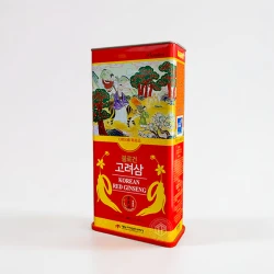 Hồng sâm củ khô hộp thiếc Daedong hộp 300g 10 củ lớn