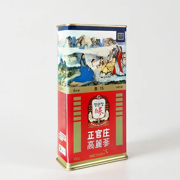 Hồng sâm củ khô hộp thiếc KGC 300g 10 củ GOOD Hồng sâm chính phủ Jung Kwan Jang