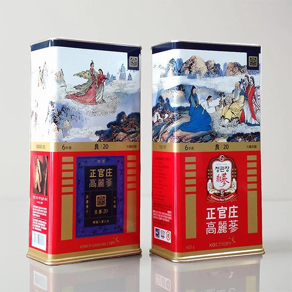 Hồng sâm củ khô KGC 600g 28 củ Sâm chính phủ Jung Kwan Jang