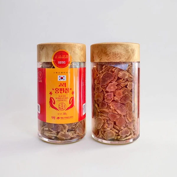 Hồng sâm lát khô Daedong lọ 200g