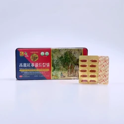 Viên hồng sâm nhung hươu linh chi KGS hộp 120 viên