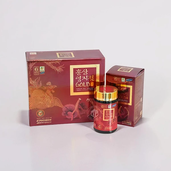 Cao hồng sâm linh chi Pocheon Hàn Quốc