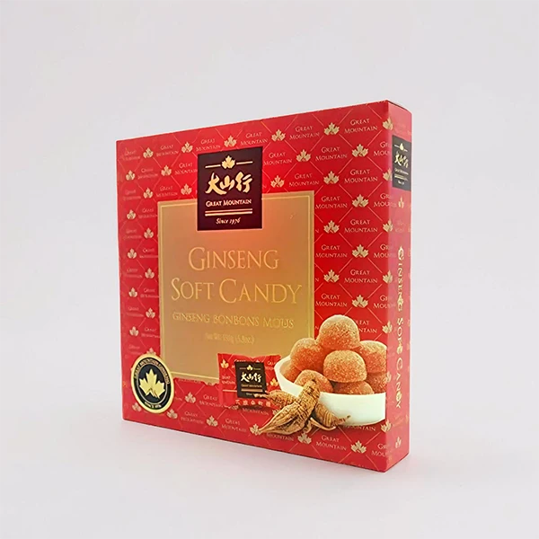 Kẹo nhân sâm dẻo cao cấp ít đường 150g