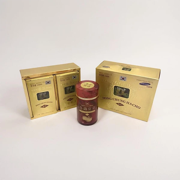 Viên đông trùng hạ thảo Hàn Quốc viên nén hộp 2 lọ x 100g