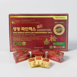 Viên Tinh Dầu Thông Đỏ Hàn Quốc Kwangdong Chính hãng 120 Viên Cao cấp chất lượng