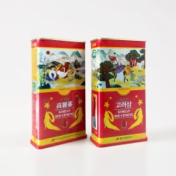 Hồng sâm củ khô 6 năm tuổi 150g hộp thiếc chính hãng Daedong Hàn Quốc