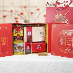 Hộp Quà Xuân Trường Thọ - Set 52 - Hộp quà tặng tết cao cấp Xuân 2026