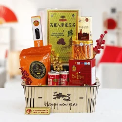 Giỏ Quà Xuân Hạnh Phúc Set 2