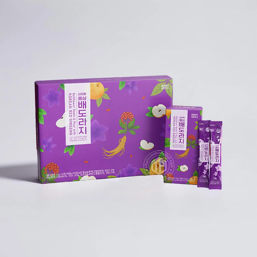 Tinh chất hồng sâm lê hoa chuông hộp 30 gói x 12g