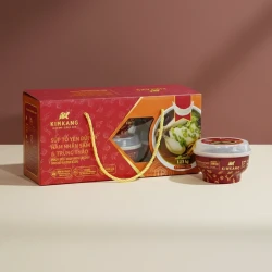 Súp tổ yến đùi gà nhân sâm đông trùng hộp 6 chén x 255g