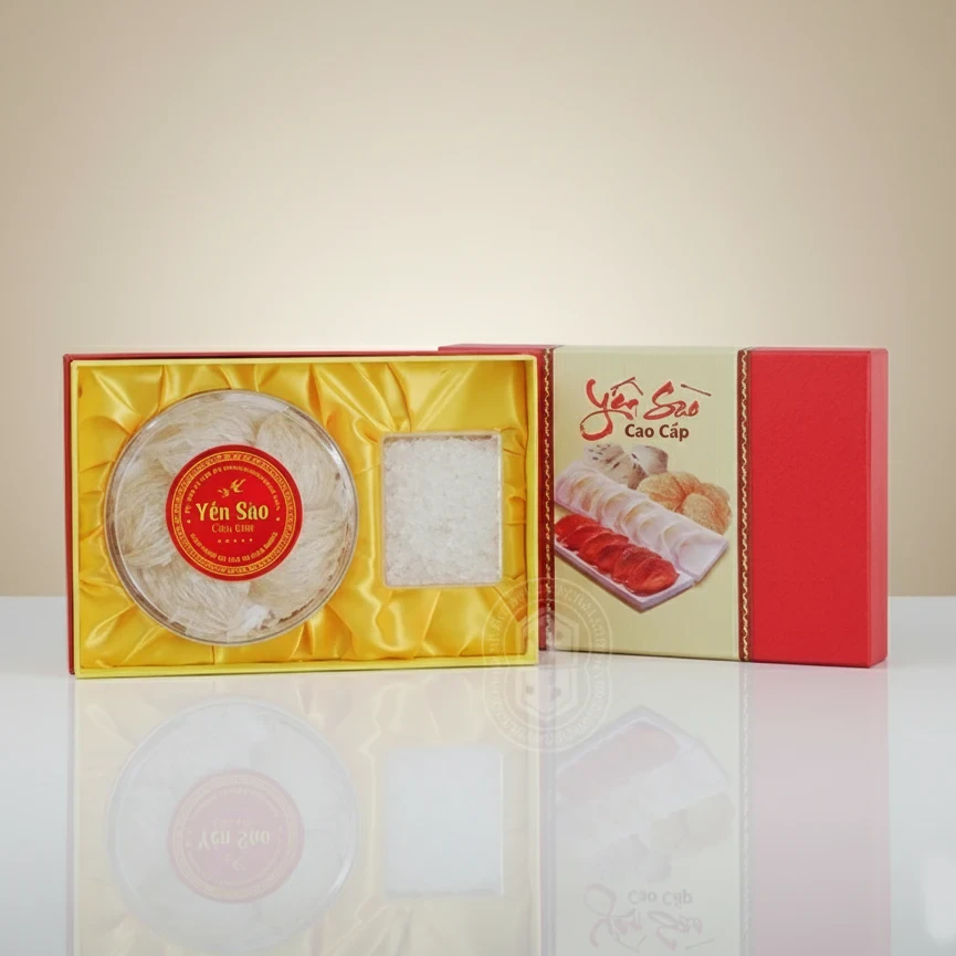 Tổ Yến Sào Cần Giờ làm sạch hộp 50g loại 1