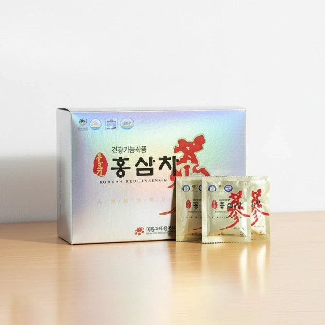 Trà hồng sâm Hàn Quốc cao cấp Daedong 50 gói