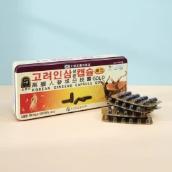 Viên hồng sâm nhung hươu linh chi Hàn Quốc hộp 120 viên