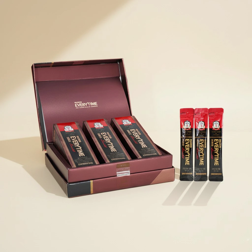 Nước tinh chất địa sâm KGC Jung Kwan Jang Everytime Limited hộp 30 gói x 10ml