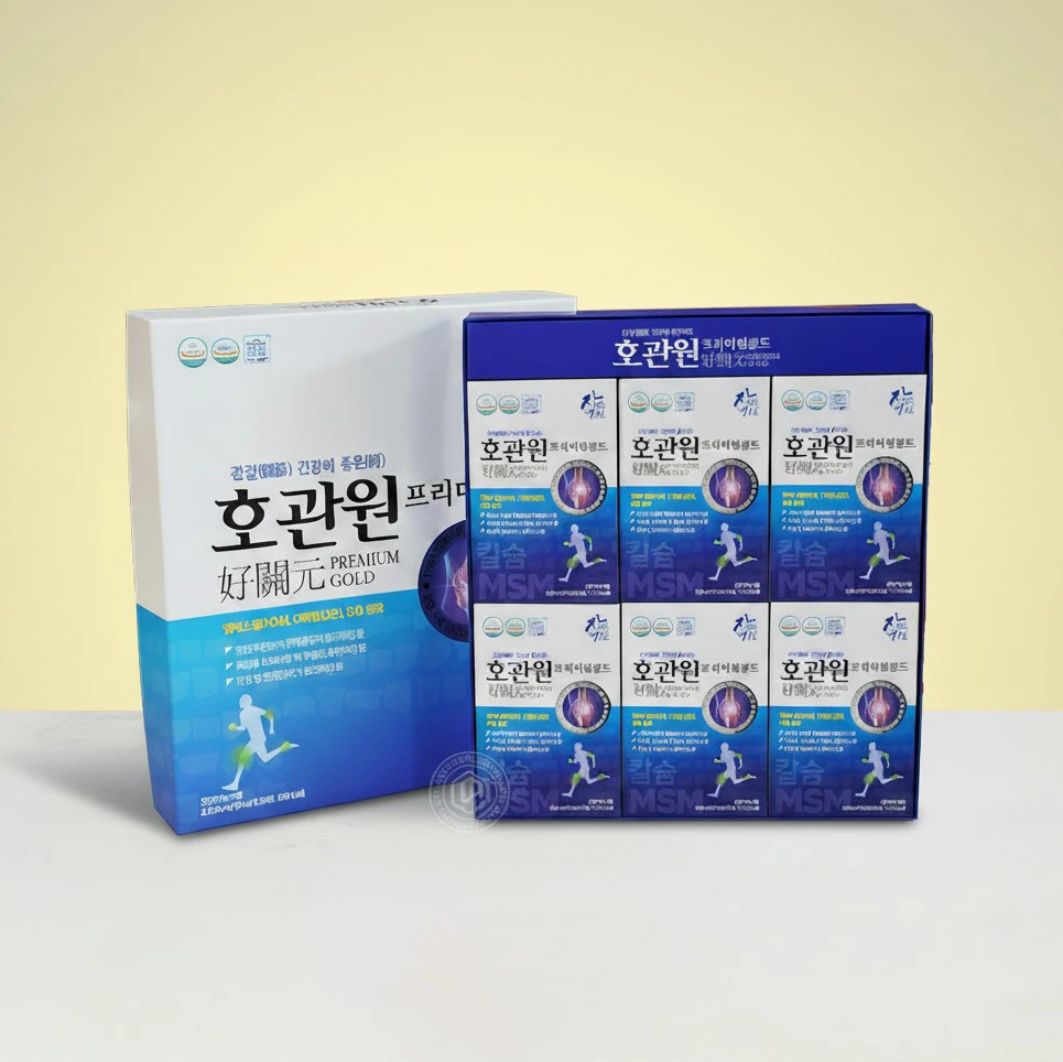 Nước bổ xương khớp MSM Hogwanwon Premium Gold Hàn Quốc hộp 30 gói x 70ml