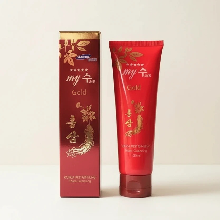 Sữa rửa mặt sâm đỏ My Gold Hàn Quốc