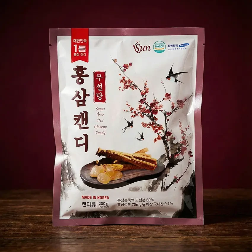 Kẹo sâm Hàn Quốc không đường 200g