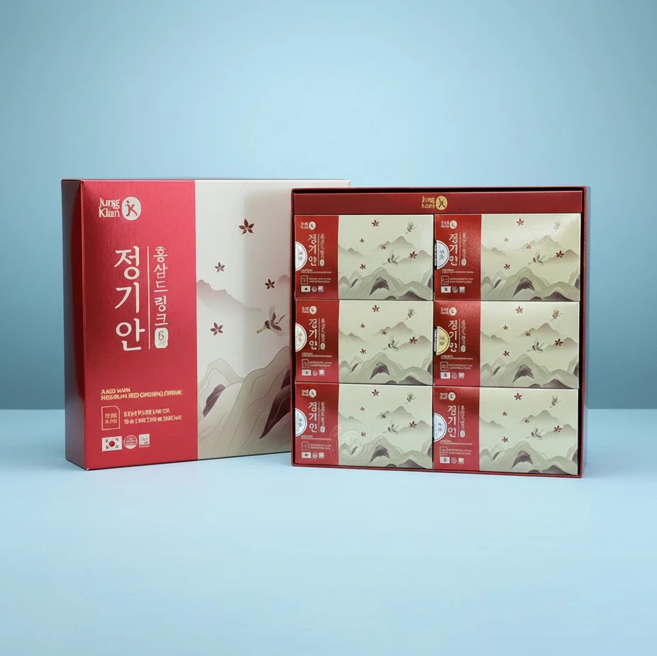 Nước hồng sâm Hàn Quốc Jung Kian Premium hộp 60 gói x 50ml