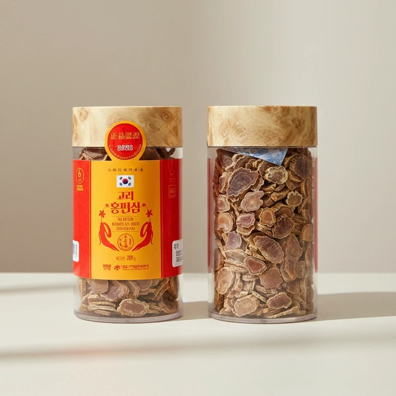 Hồng sâm lát khô Daedong lọ 200g