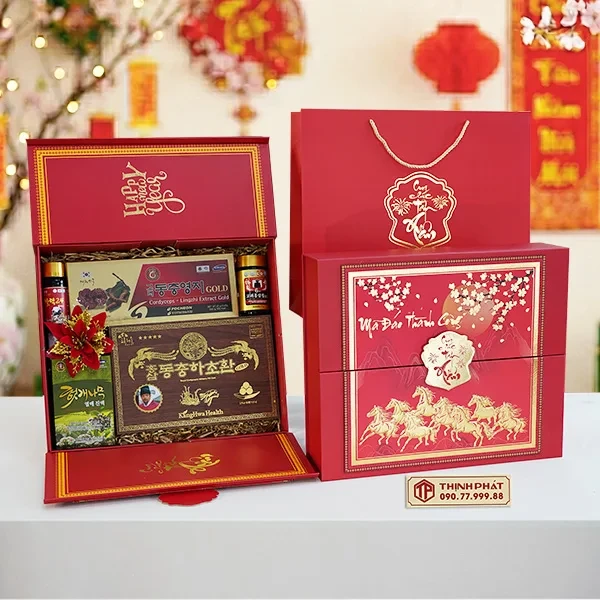 Hộp Quà Xuân Bách Lộc - Set 05 - Quà tặng tết 2026