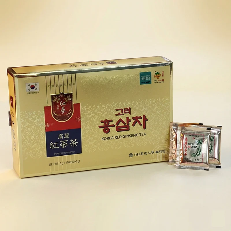 Trà Hồng Sâm Hàn Quốc Korean Red Ginseng 100 gói x 3g