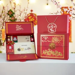 Hộp Quà Xuân Bách Lộc - Set 19 - Hộp quà tặng tết cao cấp Xuân 2026