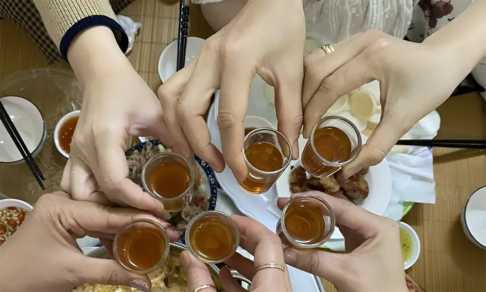 Chỉ nên sử dụng một lượng nhỏ rượu nhân sâm mỗi ngày