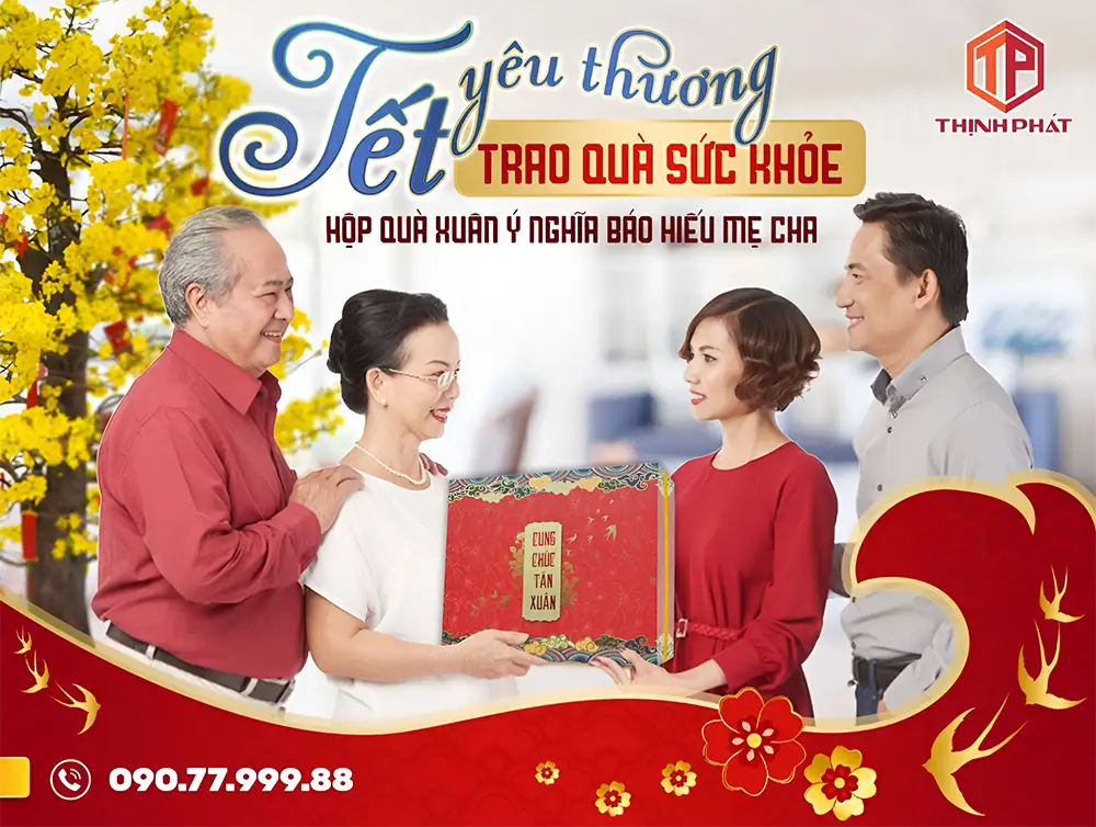 Hộp quà Tết sức khỏe Thịnh Phát là sản phẩm được yêu thích của nhiều khách hàng