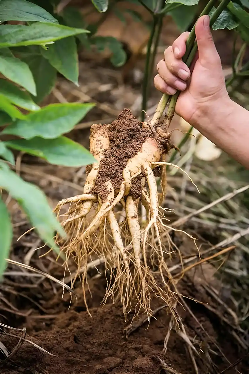 Nhân sâm Hàn Quốc 6 năm tuổi chứa đến 34 loại Saponin quý giá