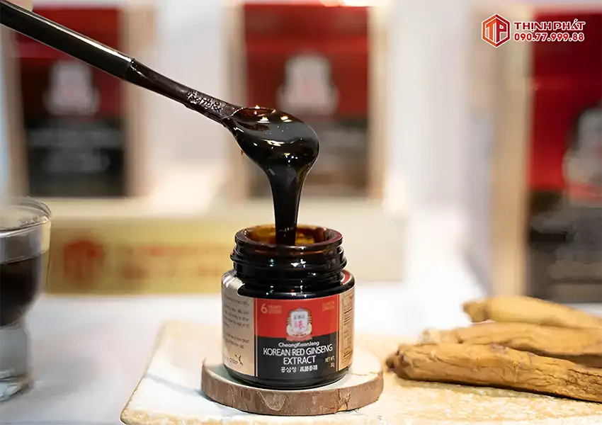 Cao sâm có thể ăn trực tiếp hoặc hòa vào nước ấm để thưởng thức mỗi sáng Cao sâm có thể ăn trực tiếp hoặc hòa vào nước ấm để thưởng thức mỗi sáng