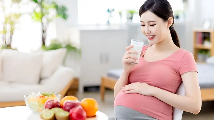 Sữa là nguồn dưỡng chất thiết yếu cho phụ nữ mang thai Sữa là nguồn dưỡng chất thiết yếu cho phụ nữ mang thai