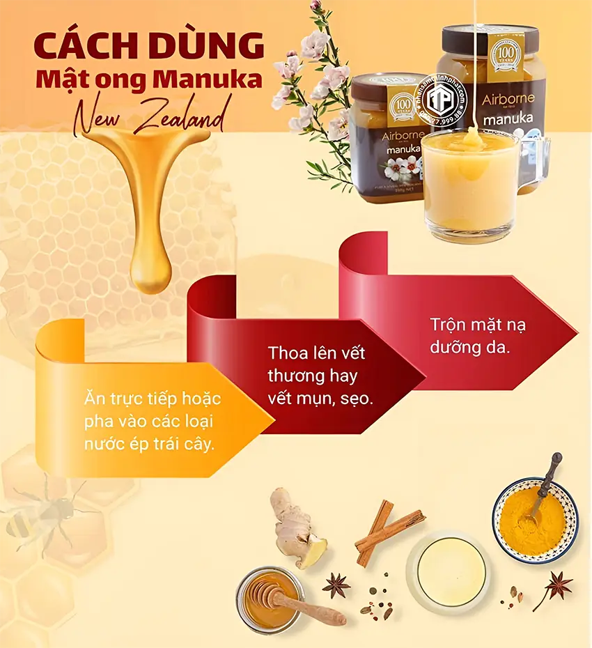 Cách Dùng Mật Ong Manuka New Zealand Cách Dùng Mật Ong Manuka New Zealand