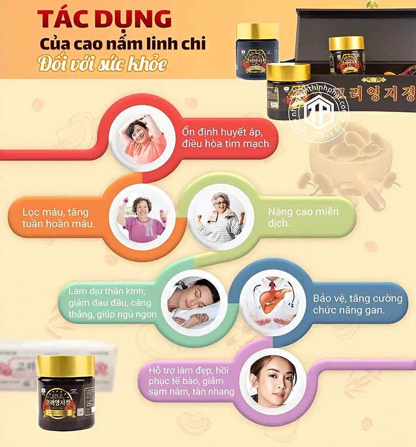 Tác dụng của cao lnh chi Hàn Quốc Tác dụng của cao lnh chi Hàn Quốc