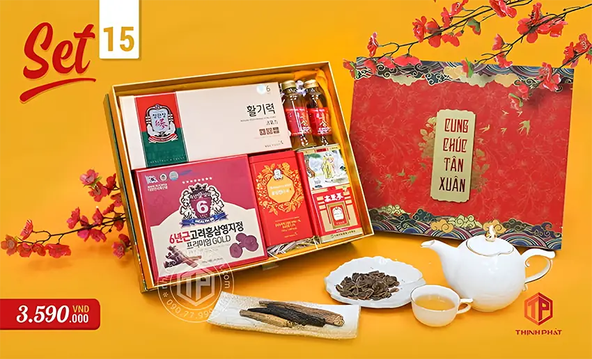 Hộp quà Xuân Bách Lộc set 15