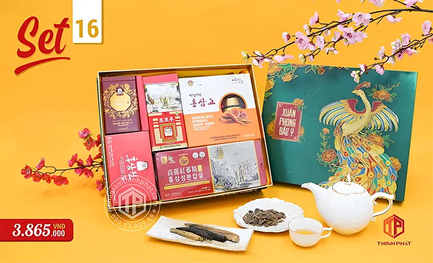 Hộp quà Xuân Bách Lộc set 16