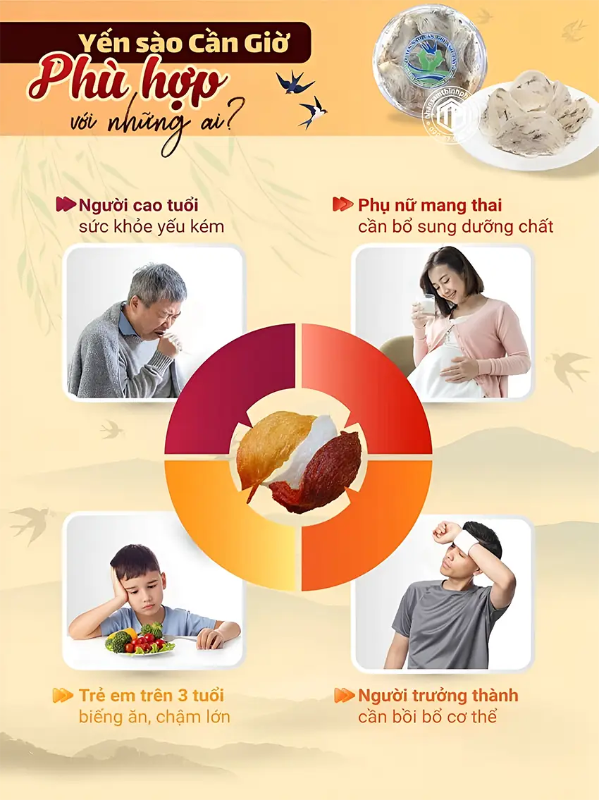 Yến Sào Cần Giờ Phù Hợp Với Những Ai