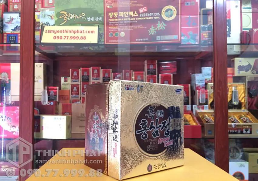 Cao Hắc Sâm Kanghwa Hàn Quốc chính hãng hủ sành 1kg