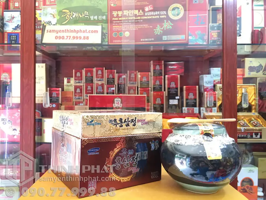 Cao Hắc Sâm Kanghwa Hàn Quốc chính hãng hủ sành 1kg