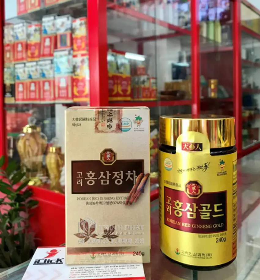 Cao hồng sâm Bio Apgold lọ 240g sâm Hàn Quốc 6 năm tuổi chính hãng