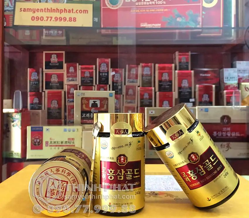 Cao hồng sâm Bio Apgold lọ 240g sâm Hàn Quốc 6 năm tuổi chính hãng