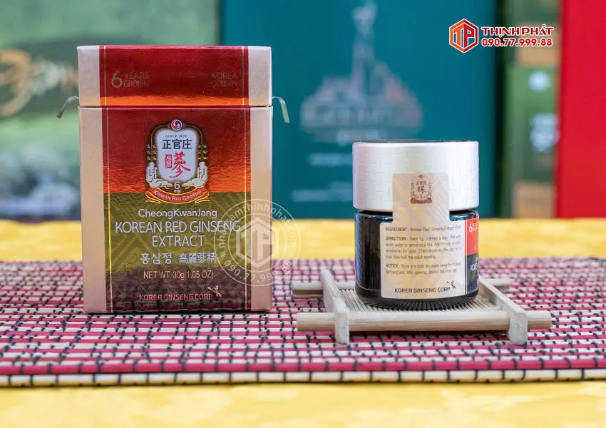 Cao hồng sâm KGC cao cấp lọ 30g chính hãng sâm Chính phủ Hàn Quốc Jung Kwan Jang